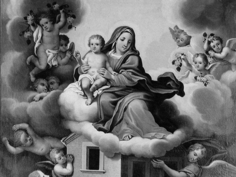 1800-Francesco Maria De Benedictis - La Madonna di Loreto